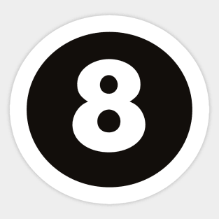 8 Ball Sticker